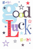 The heartening optimism of Charlton finds a voice in this cheerful good luck card, where 'Good Luck' is presented in a playful harmony of vibrant colours and artistic fonts. Oversized pastel blue letters nestle alongside rich reds, mossy greens, and deep purples-each shade reminiscent of the landscapes and gardens scattered across SE7. Pops of navy, lilac, and bright lime create a lively movement over a smooth, cool white background, with scattered stars echoing countless wishes sent out over the night from places like Charlton Park. The subtle, flat texture hints at high-quality card stock, pleasing under the touch-much like the feeling of a fresh bouquet delivered to a doorstep along The Village. Designed for milestones both big and small-a career leap, academic achievement, or a bold dream-this card holds the warmth of a friend's belief and the collective encouragement found along Charlton streets, making every new beginning glow just a little brighter.